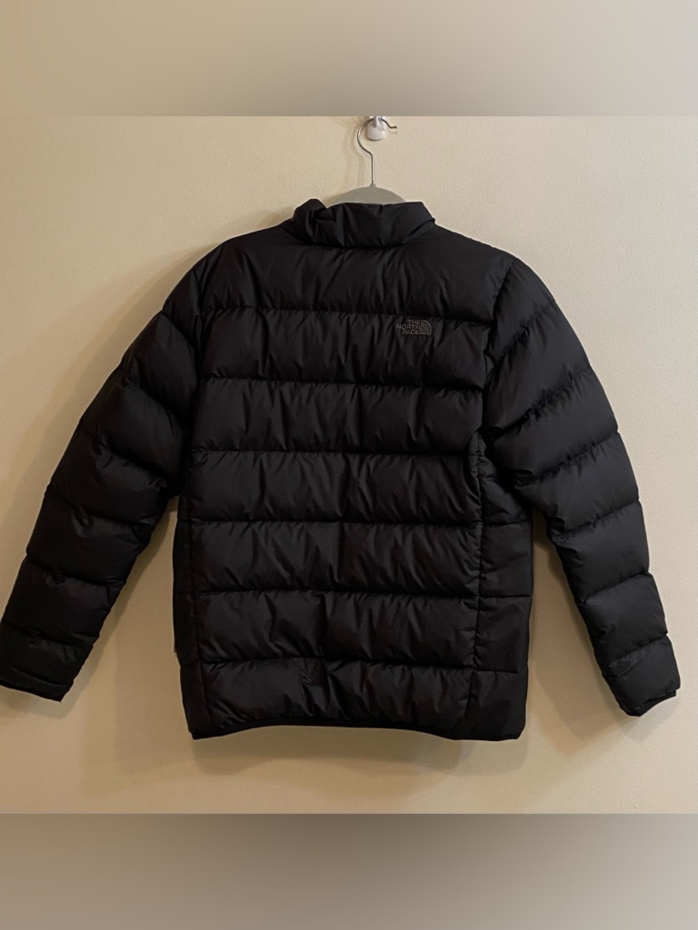 The North Face Boys Andes Puffer Jacket Black Goose Down Filled 550 XL 18/20 - Picture 15 of 16